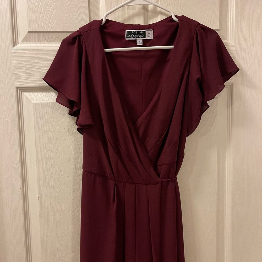Formal Wrap Dress
